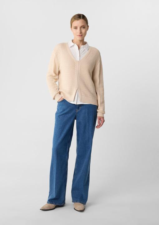 Image du produit Comma Strickpullover Strickpullover in Cardigan-Optik (42)