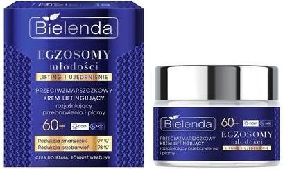 Immagine prodotto Bielenda Egzosomy Młodości przeciwzmarszczkowy krem do twarzy 60+ na dzień i noc 50ml (50 ml, Crema da giorno, Crema notte)