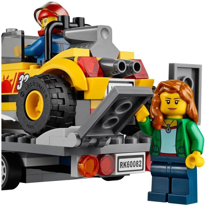 Produktbild LEGO Strandbuggy mit Allrad Geländetransporter (60082, LEGO City)