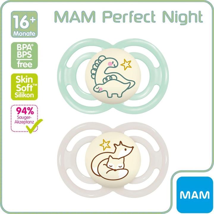 Produktbild Kikkaboo Baby-Schnuller Savanna 0-6 Mon (2 x, ab 16 Monaten)