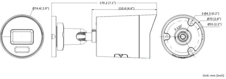 Immagine prodotto Hikvision DS-2CD2046G2H-IU(eF) (2688 x 1520 pixel)
