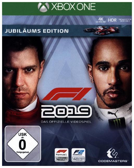 Produktbild Codemasters F1 2019,Jubil.Ed.XbO.1032657 (Xbox One S, DE)