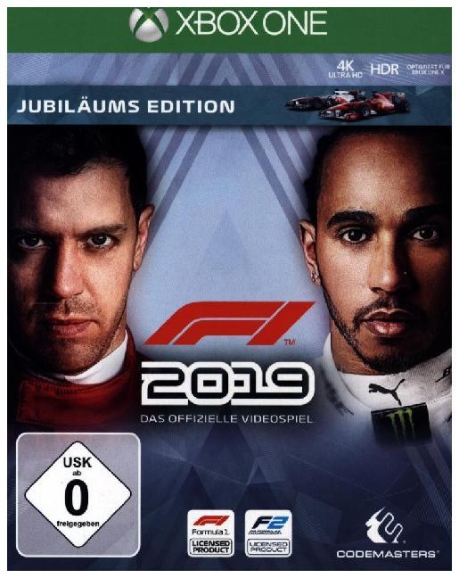 Produktbild Codemasters F1 2019,Jubil.Ed.XbO.1032657 (Xbox One S, DE)