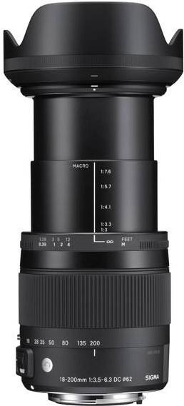 Produktbild Sigma 18-200mm f/3,5-6,3 DC Makro OS HSM (C), Nikon F DX (Nikon DX, APS-C / DX)