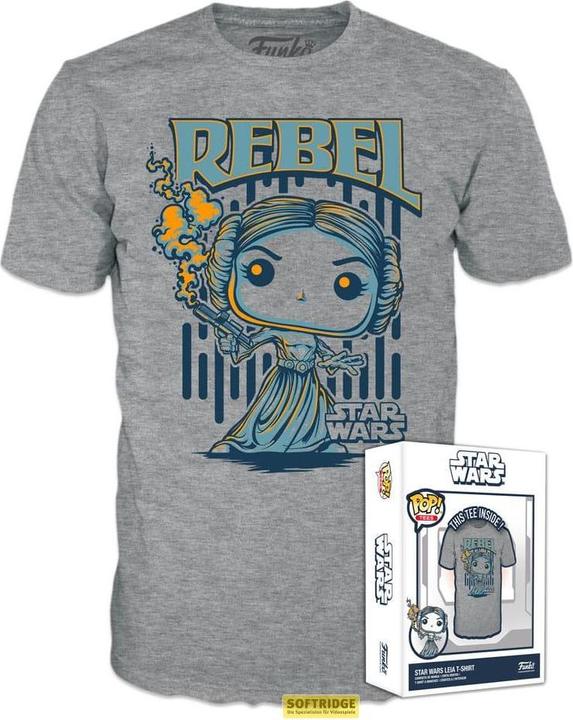 Funko Star Wars Boxed Tee T-Shirt Leia (S) (S)