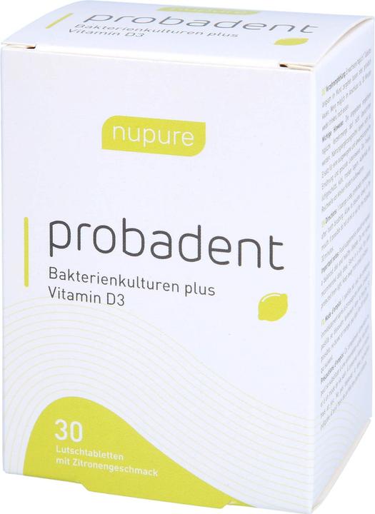 Image du produit Nupure probadent Probiotique contre la mauvaise haleine Ds 30 pcs (30 x)