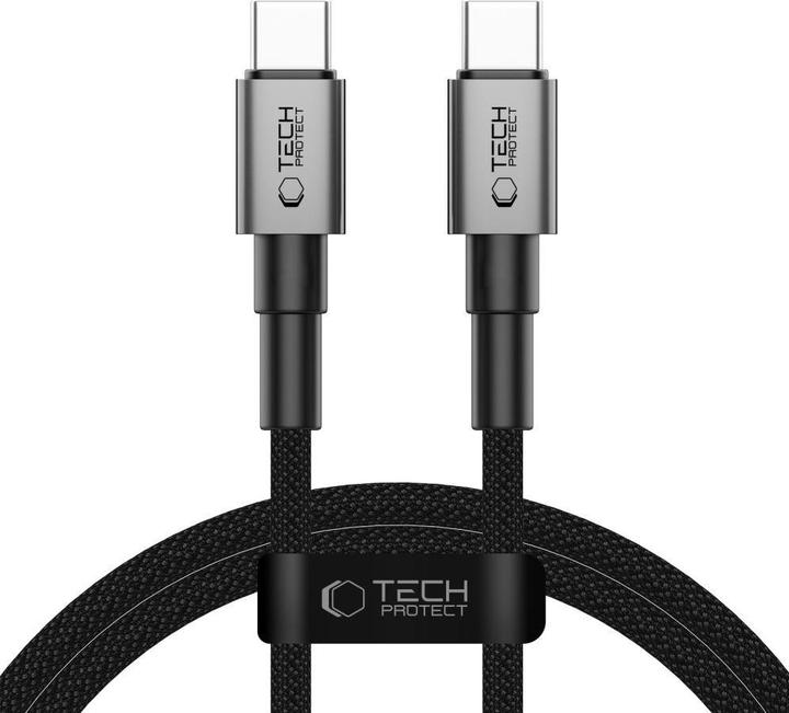 Image du produit Tech-Protect UltraBoost DNA USB-C PD100W/5A Cable 100cm - Gray (1 m, 100 W)