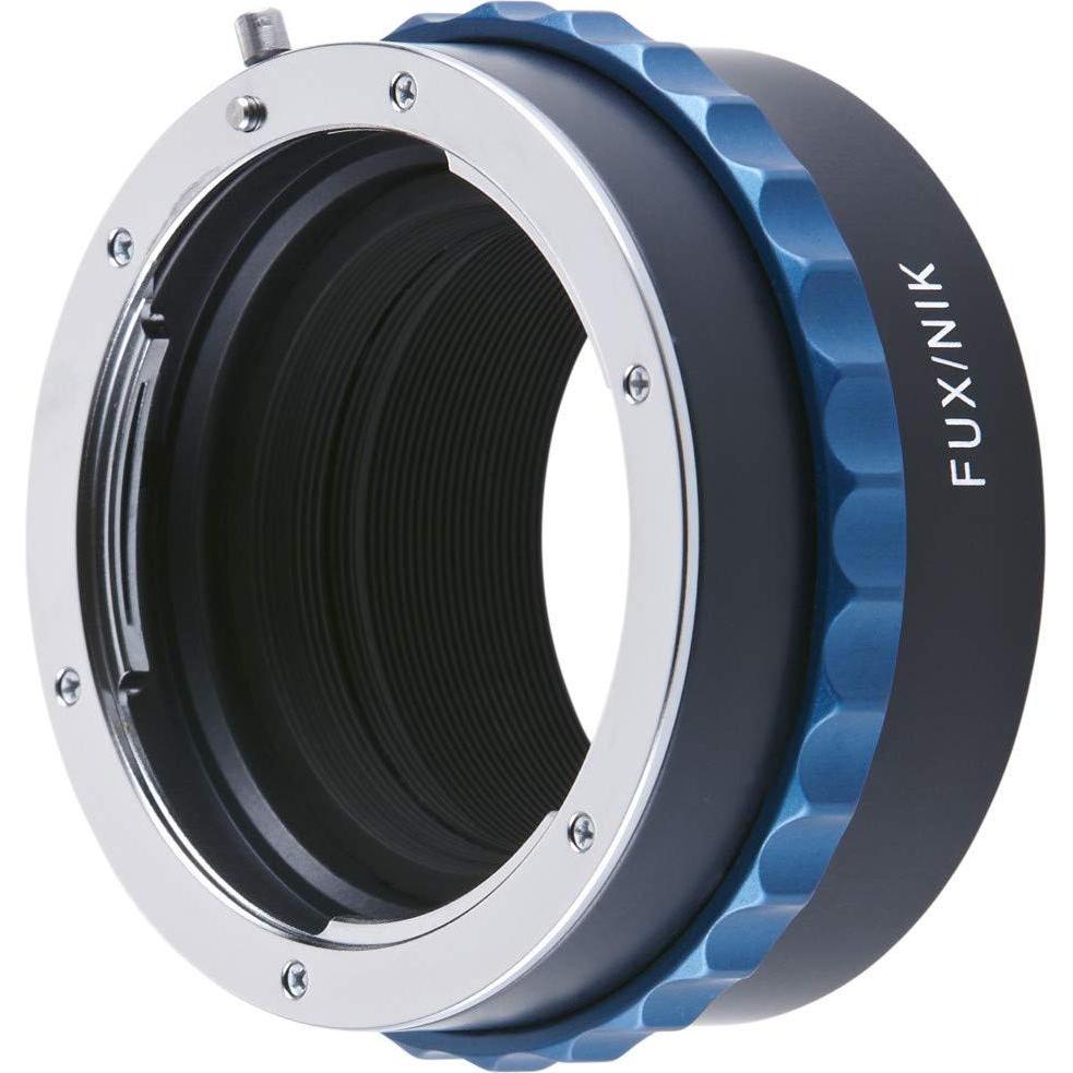 Novoflex Nikon Objektive an Fuji X Pro, Objektivadapter, Blau, Schwarz