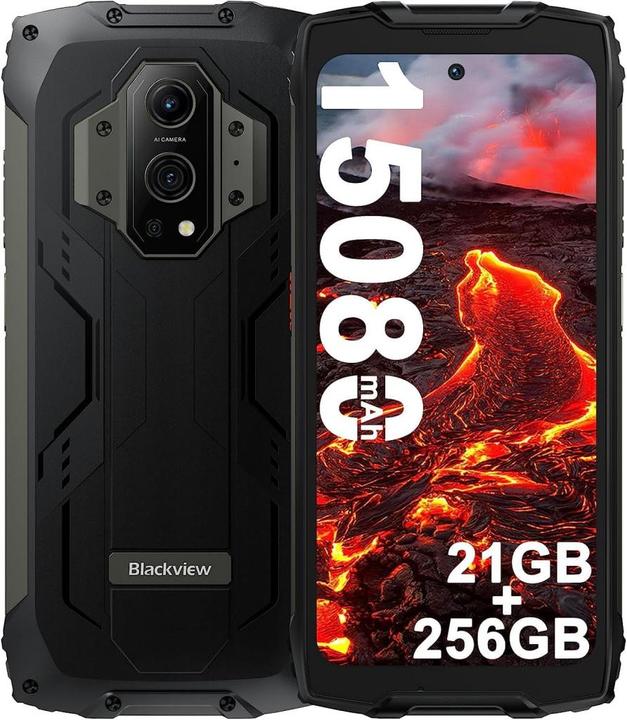 Produktbild Blackview BV9300 (256 GB, Schwarz, 6.70", Dual SIM, 4G)
