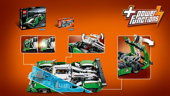 Image du produit LEGO Technic La voiture de course des 24 heures (42039, LEGO Technic, LEGO difficiles à trouver)