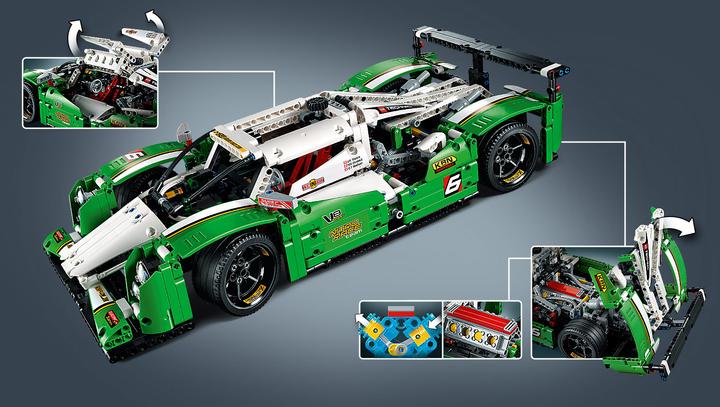 Image du produit LEGO Technic La voiture de course des 24 heures (42039, LEGO Technic, LEGO difficiles à trouver)