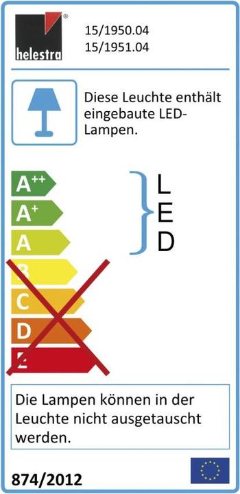 Energy Label Helestra Zelo (1310 lm)