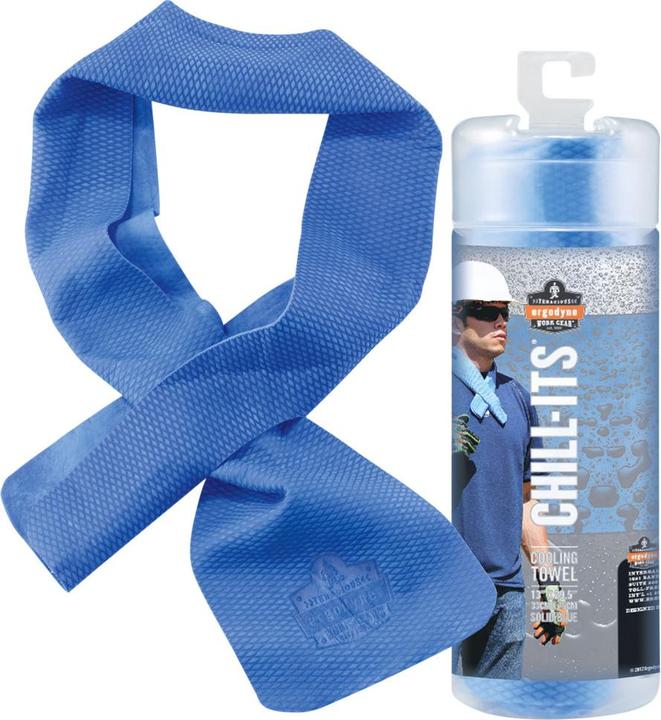 Ergodyne Cooling tape Chill-Its 6603, blue, 10 x 75 cm
