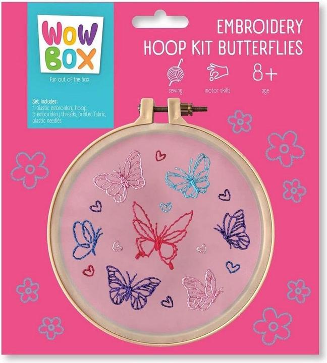 Productafbeelding Wow Box. Schmetterlings-Stickset