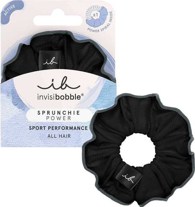 Produktbild Invisibobble Haarbinder Sport Sprunchie black panther (Haargummi)