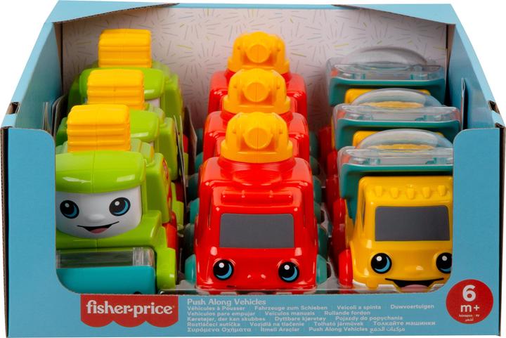 Produktbild Fisher-Price Schiebe-Autos Sortiment
