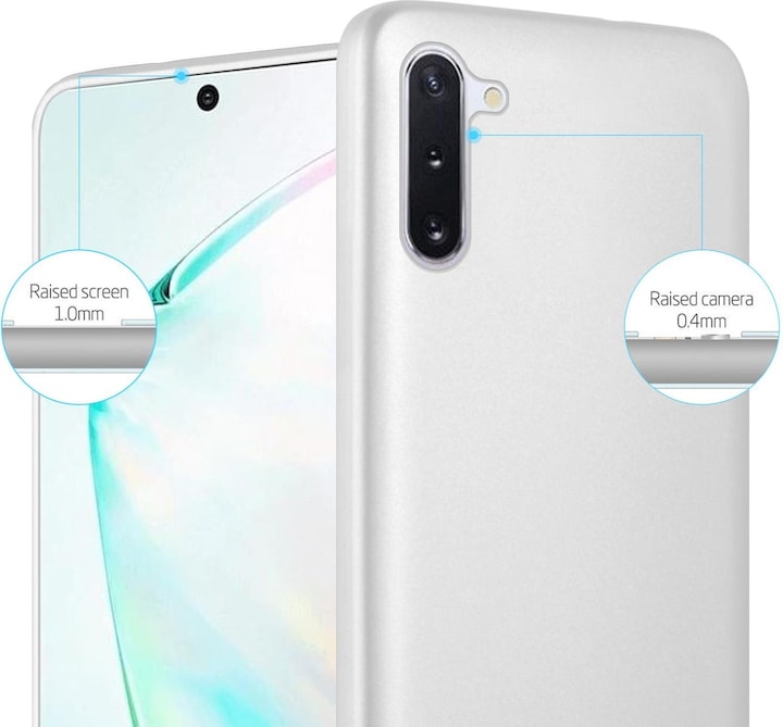 Produktbild Cadorabo TPU Matt Metallic Cover (Samsung Galaxy Note 10)