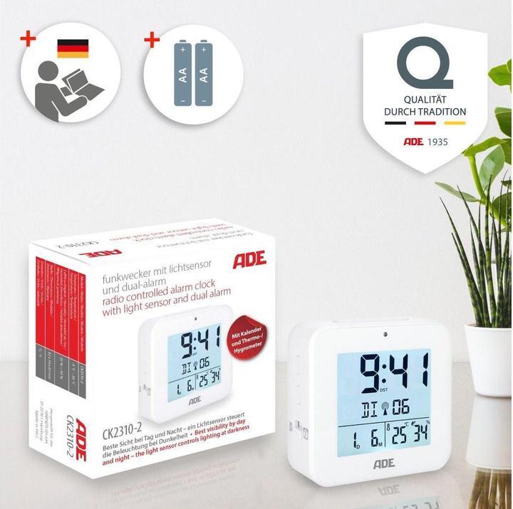 Produktbild ADE Funkwecker