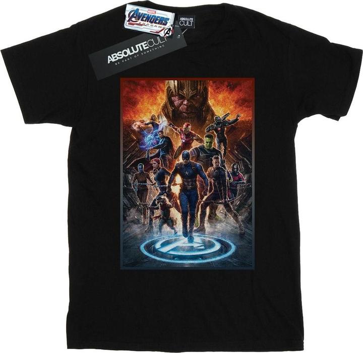 Actual product image Mens Avengers Endgame Heroes At War T-Shirt (4XL)
