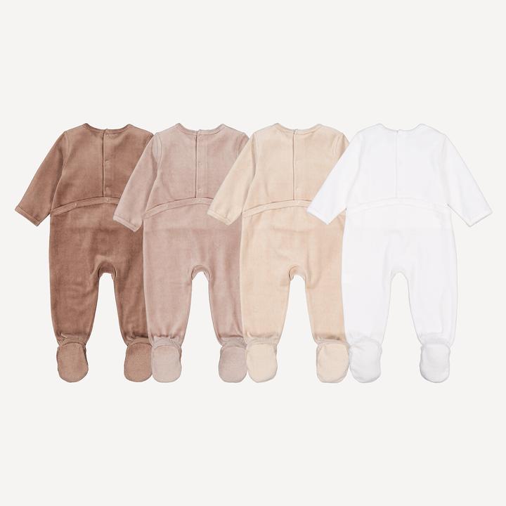 Produktbild La Redoute Collections 4er-Pack Samst-Strampler (86)