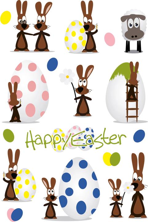 Immagine prodotto Herma Adesivi di Pasqua (30 x, 9 x 16 cm)
