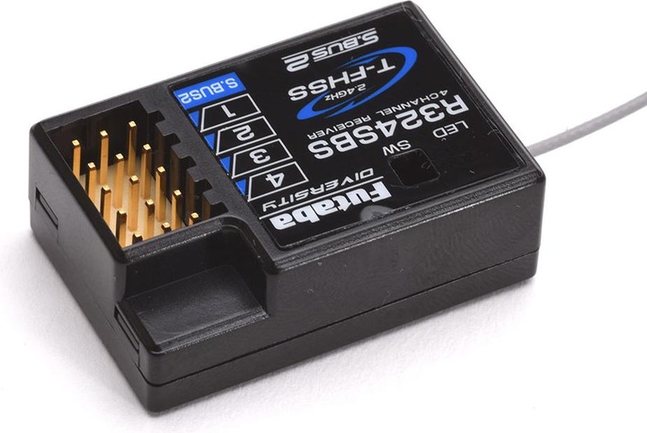 Actual product image Futaba R324SBS T-FHSS Car-T- Receiver