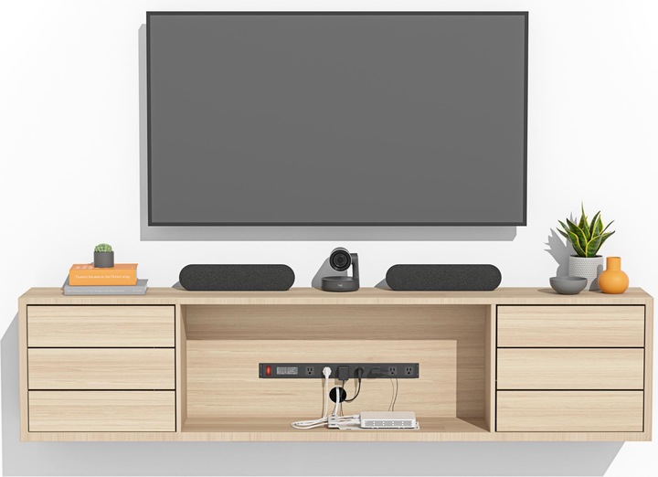 Produktbild Logitech Tap PC Mount Off-white WW