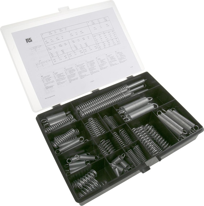Actual product image Rs Pro Medium size spring kit,110 springs