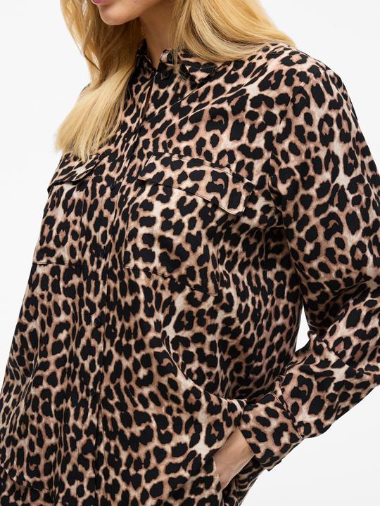 Produktbild Vila VILIOPANA Leoprint Hemd (40)