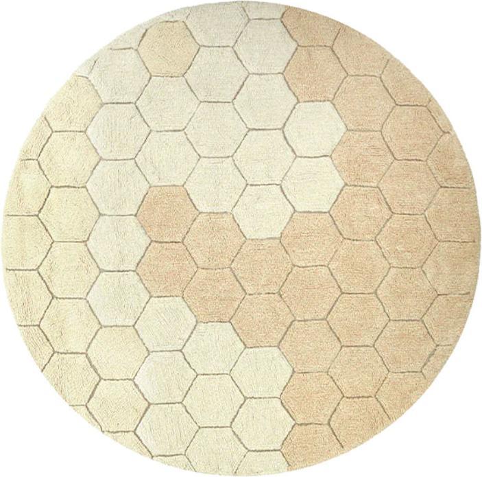 Produktbild Lorena Canals Runder Teppich Honeycomb (140 cm)