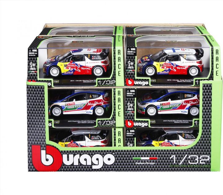 Produktbild Bburago 1:32 Rally car, assorted.