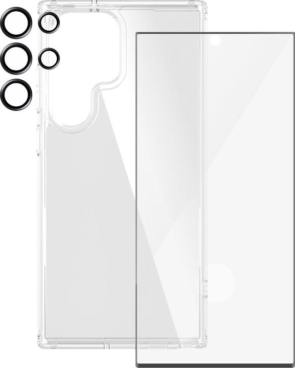 Produktbild PanzerGlass Bundle Ultra Wide FIt Glass + Case + Lens (1 Stk., Samsung Galaxy S24 Ultra)