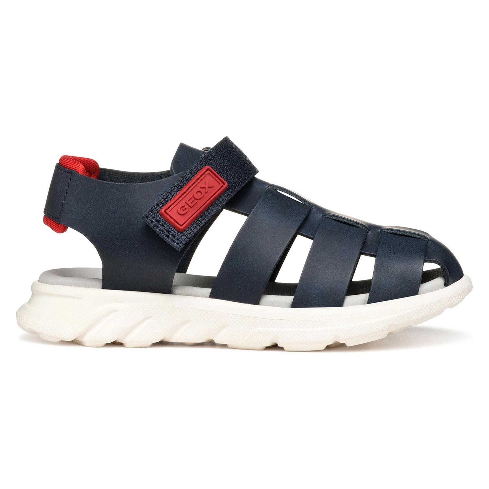Geox, Unisex, Sandalen, Airadyum, Blau, Rot, (37)