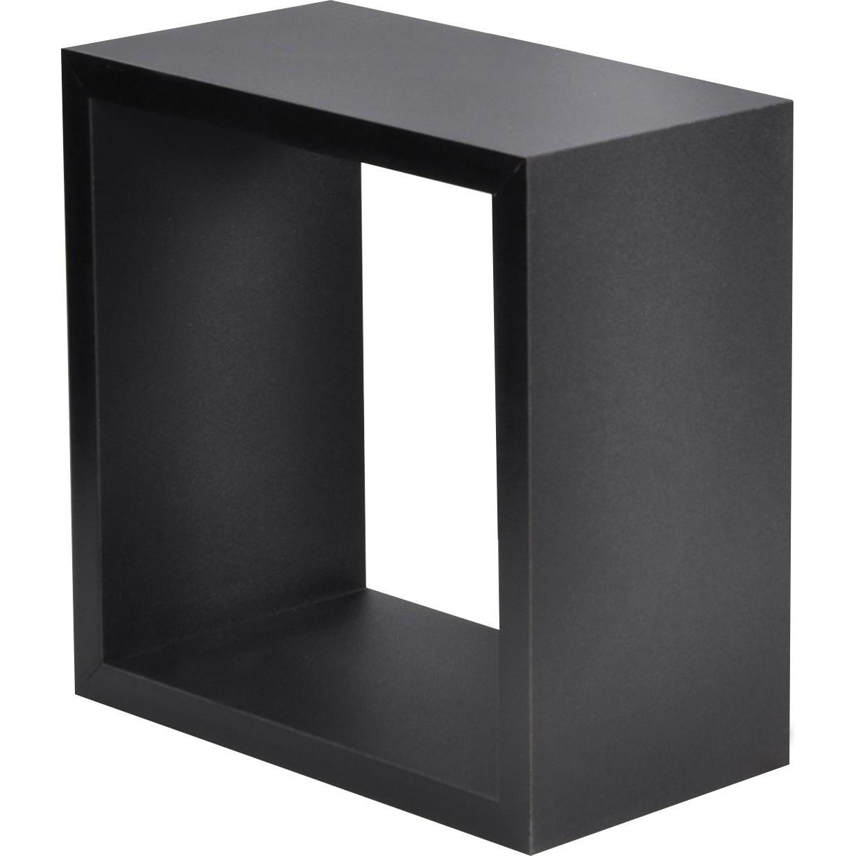 Casativo Nero Scaffale, Cubo (30 X 11.50 X 30 Cm)