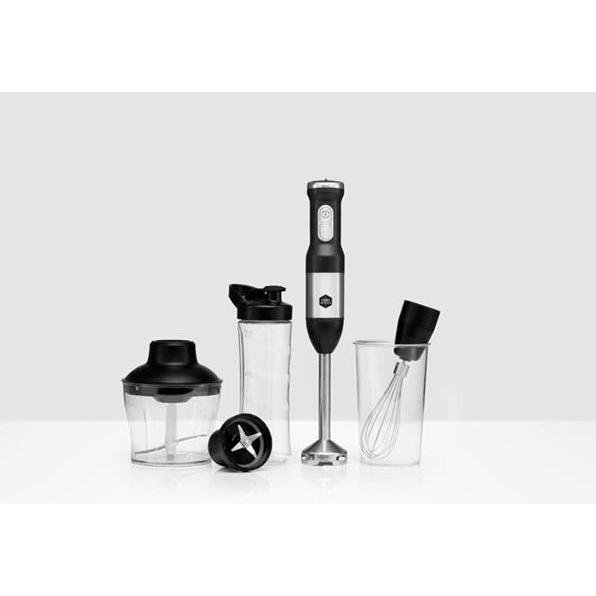 OBH Nordica 7713 Frullatore 0,7 l Frullatore 850 W Nero, Acciaio inossidabile, Frullatore a immersione, Nero