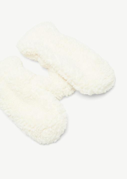 Actual product image Comma Handschuhe Fäustlinge aus Teddyplüsch (One size)