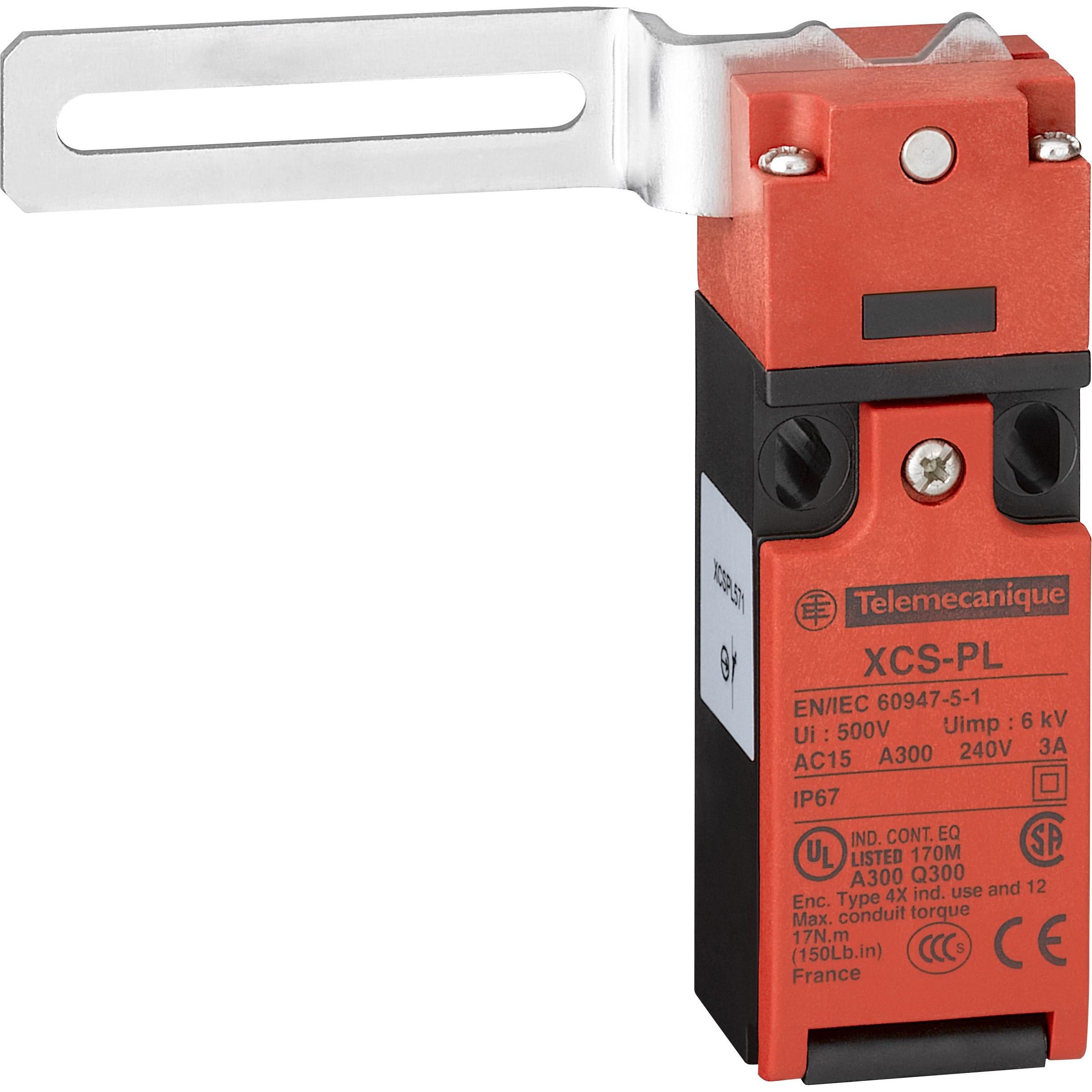 TE Sensors, Systemstromversorgung, Safety Limit Switch, Elbow Lever, PG11