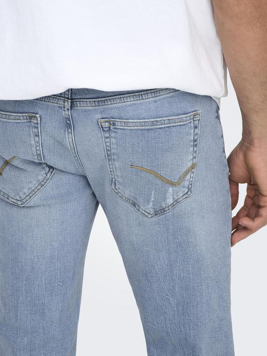Produktbild Only & Sons Slim Fit Niedrige Taille Jeans Slim Fit Jeans (W32/L32)