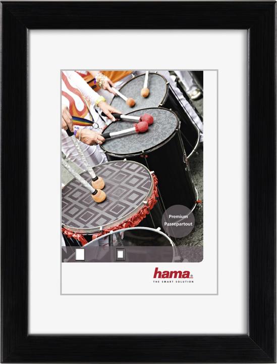 Produktbild Hama Kunststoffrahmen Rio, Schwarz, 13 (9 x 13 cm)