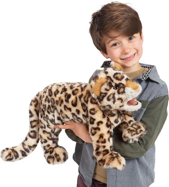 Actual product image Folkmanis Leopard Baby / Leopard Cub