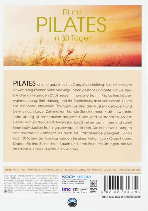 Produktbild Plaion Fit mit Pilates in 30 Tagen (DVD, 2003, Deutsch)