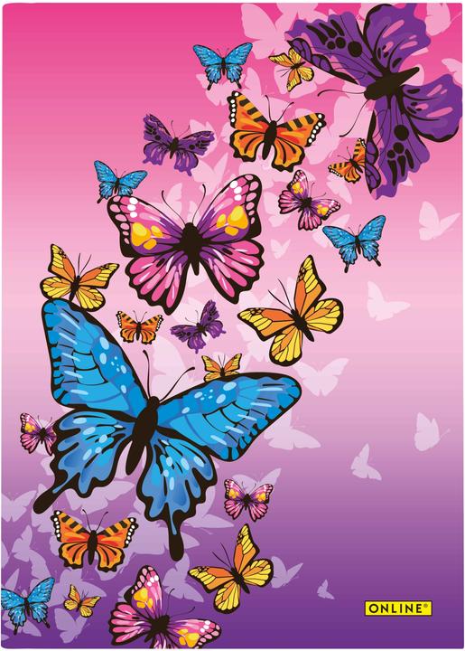Produktbild Online Notizbuch Butterfly A5 (A5, Gepunktet)