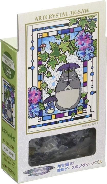 Immagine prodotto GED Puzzle Totoro Umbrella 126 Pezzi Stained Glass - Resina (126 pezzi)
