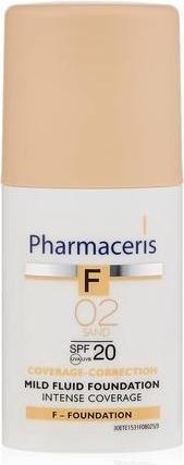 Produktbild Pharmaceris F, Abdeckung von Flüssigkeit 02 Sand, SPF 20, 30 ml