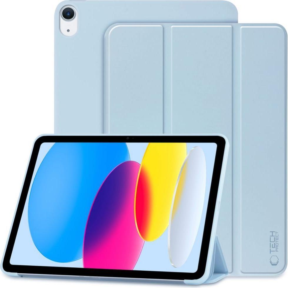 Tech HÜLLE na tablet technology protected TECHNOLOGY PROTECTED SMART IPAD 10.9 2022 SKY BLUE CASE (iPad 10.9 (2022)), Ta...