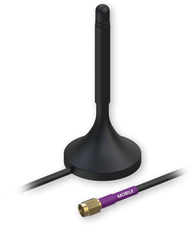 Teltonika PR1KS210 - Antenne magnétique SMA pour téléphonie mobile (3G, GSM)