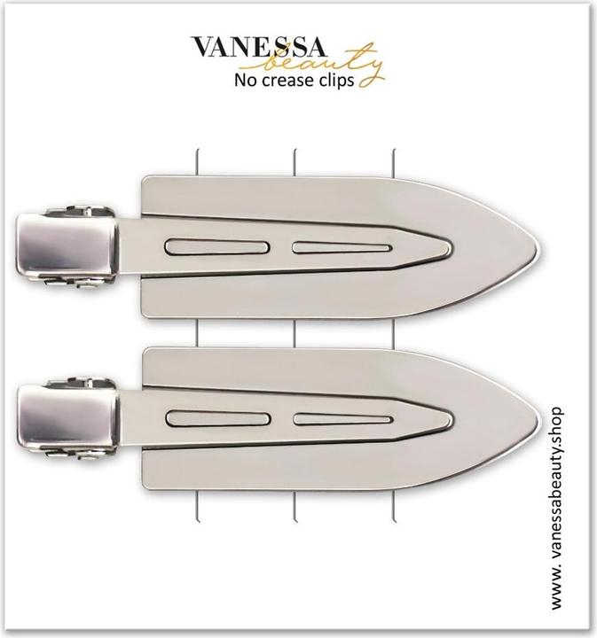 Immagine prodotto Vanessa Beauty Clip senza cuciture - Set d'argento (Elastico per capelli)