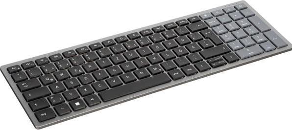 Image du produit Dell Clavier compact multi-appareils sans fil - KB740 - Français (QWERTZ) (DE, Sans fil)