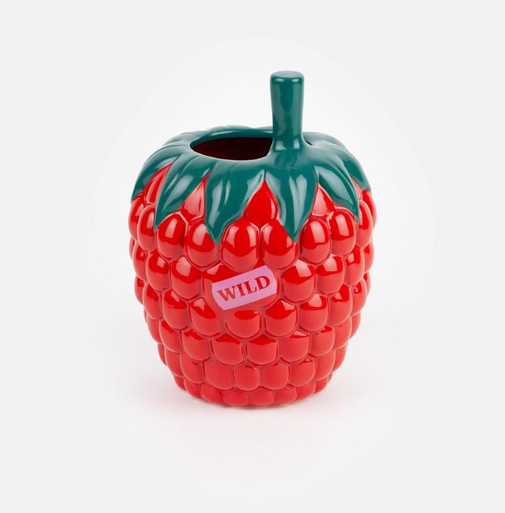 Produktbild Doiy Farmers' Market, Raspberry, Vase (1 x, 14.5 x 14.5 x 20 cm)