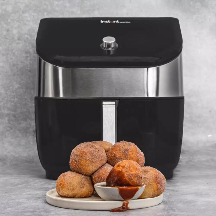 Actual product image Instant Pot Vortex Plus ClearCook OdourErase RVS 5.7 litre (6 Qt) 6-in-1 airfryer frituren roosteren grillen bak